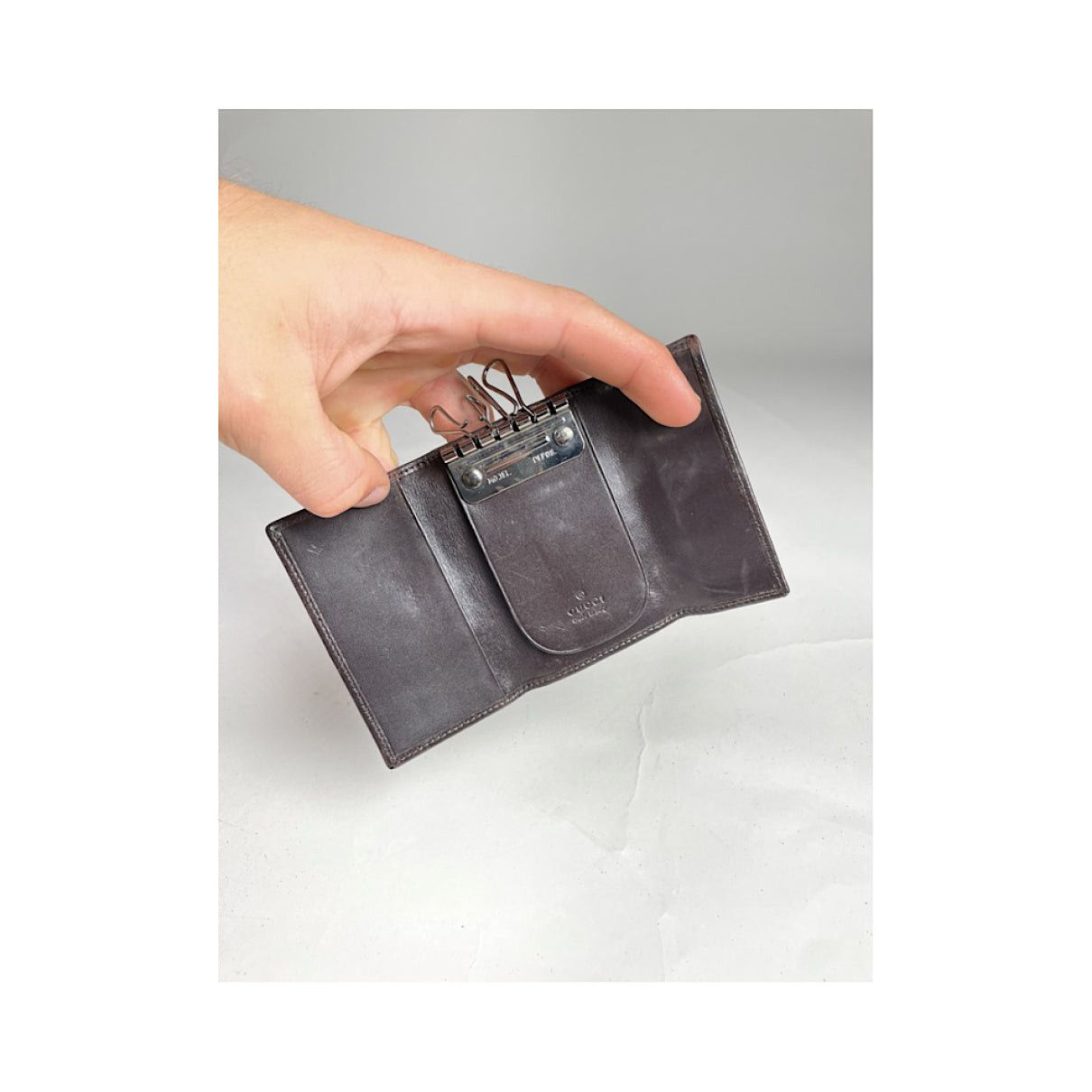 Gucci Brown Leather Purse Size ONE SIZE - 4 Thumbnail