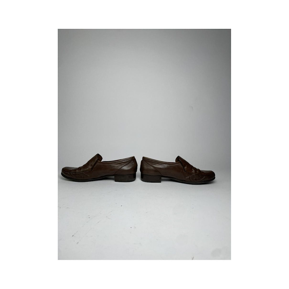 Other Dior Homme Brown Leather Flat Size US 9 / IT 39 - 5 Thumbnail