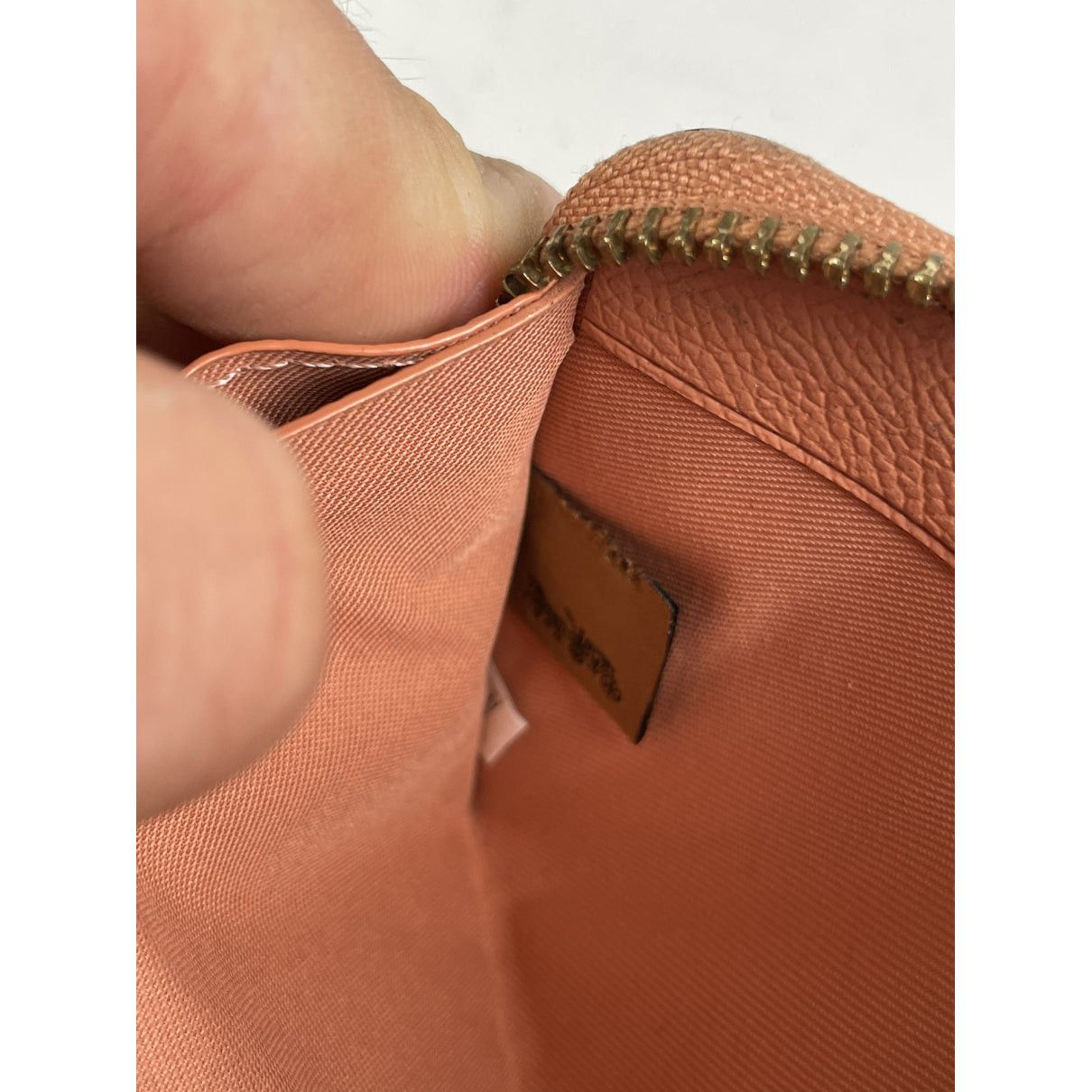 Coach Orange Leather Wallet Size ONE SIZE - 5 Thumbnail