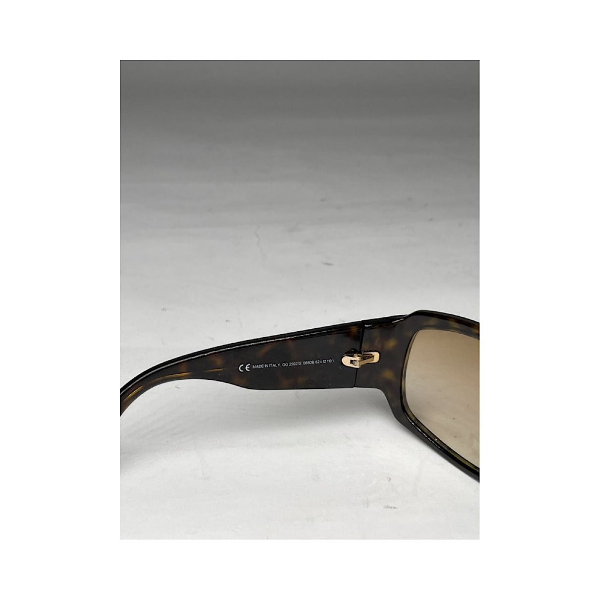 Gucci Brown Plastic Sunglasses Size ONE SIZE - 5 Thumbnail