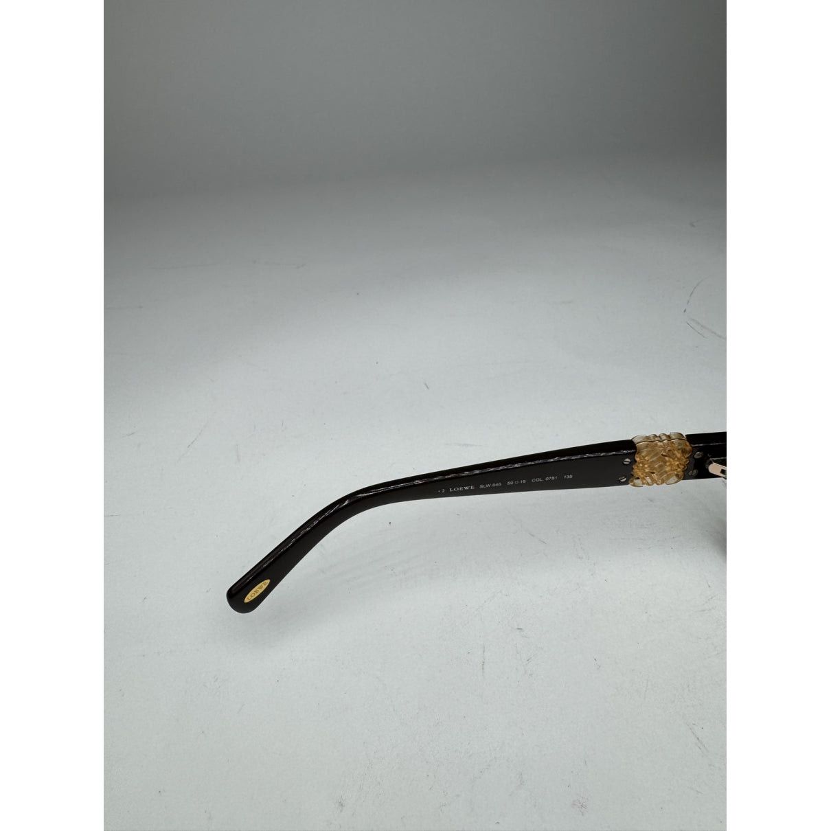 Loewe Brown Plastic Sunglasses Size ONE SIZE - 3 Thumbnail