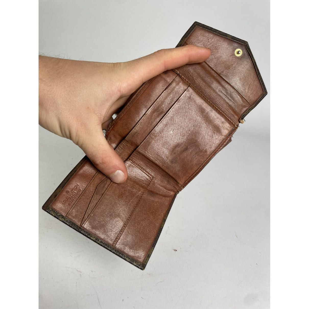 Louis Vuitton Flore Brown Leather Purse Size ONE SIZE - 4 Thumbnail