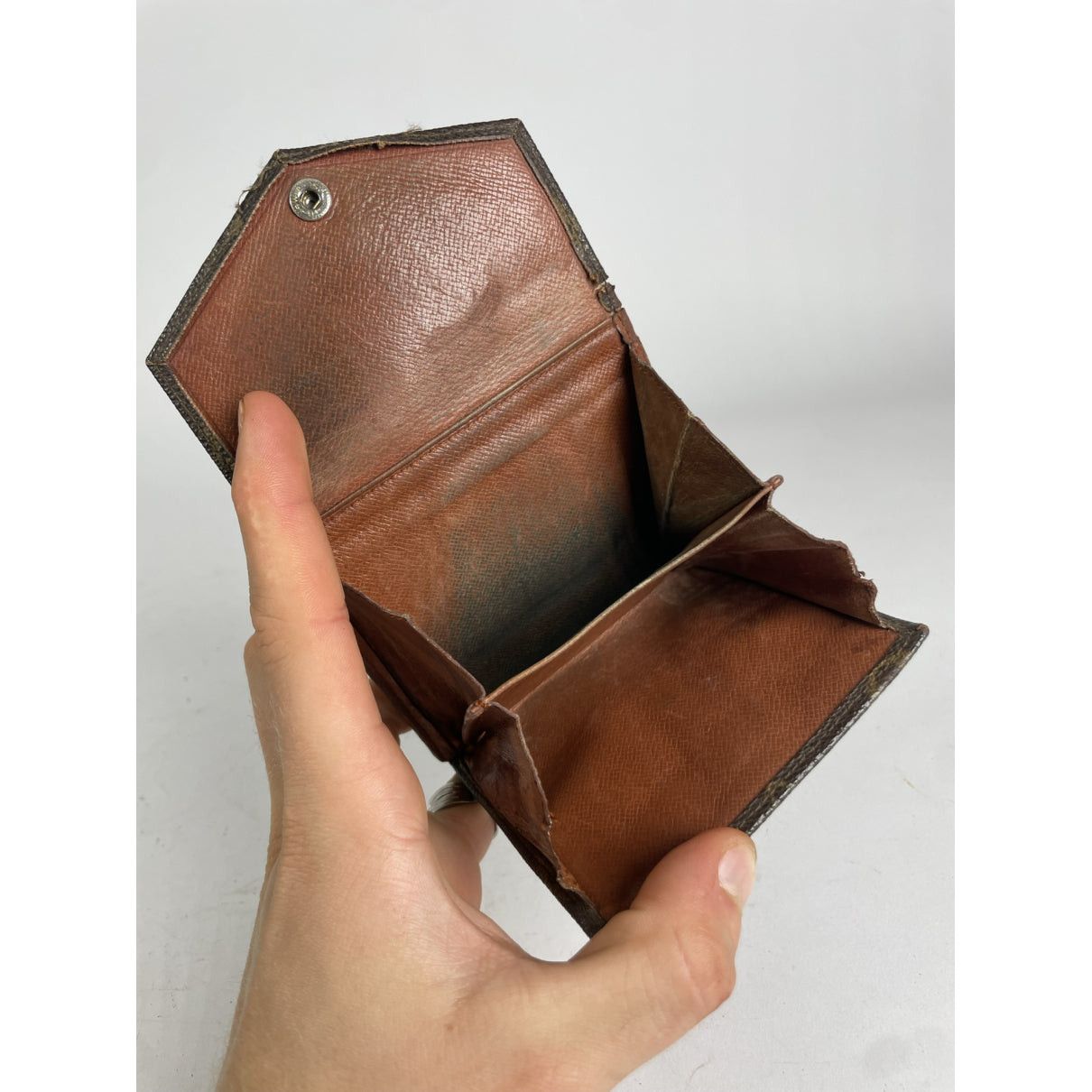 Louis Vuitton Flore Brown Leather Purse Size ONE SIZE - 3 Thumbnail