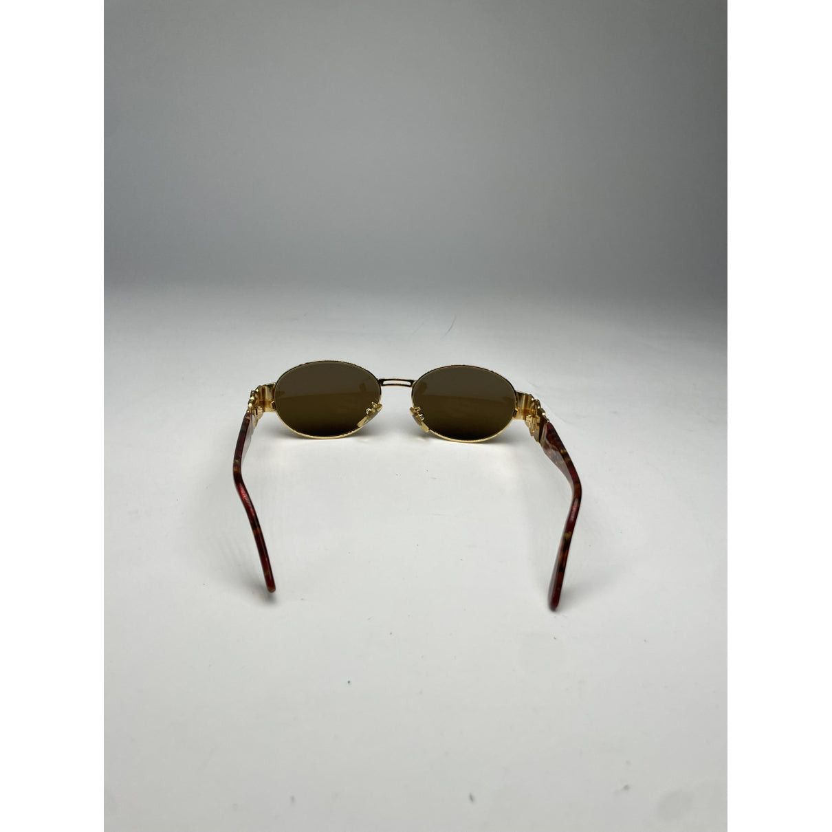 Fendi Gold Metal Sunglasses Size ONE SIZE - 3 Thumbnail