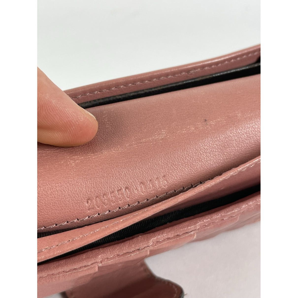 Gucci Horsebit 1955 Pink Leather Wallet Size ONE SIZE - 5 Thumbnail