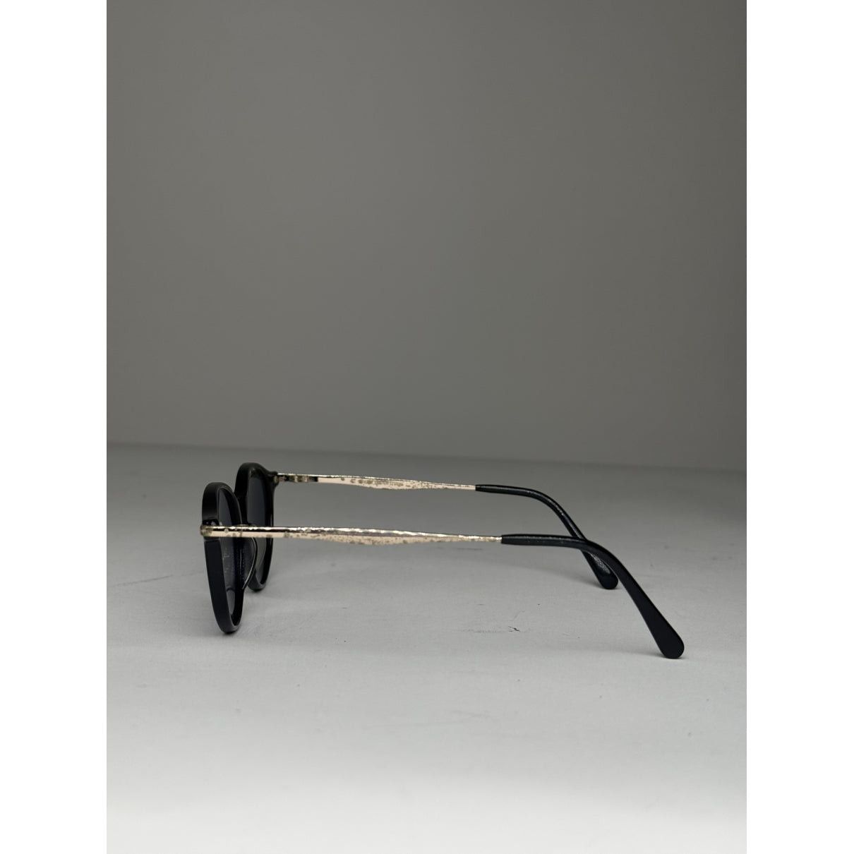 Issey Miyake Black Metal Sunglasses Size ONE SIZE - 3 Thumbnail