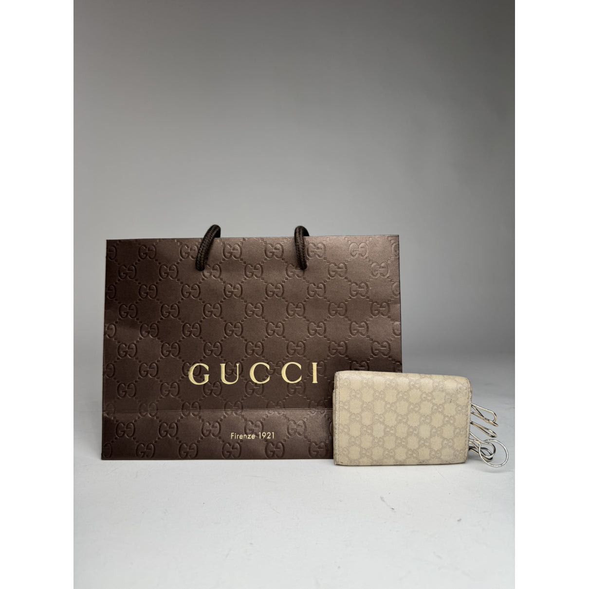 Gucci GG Blooms White Leather Purse Size ONE SIZE - 2 Thumbnail