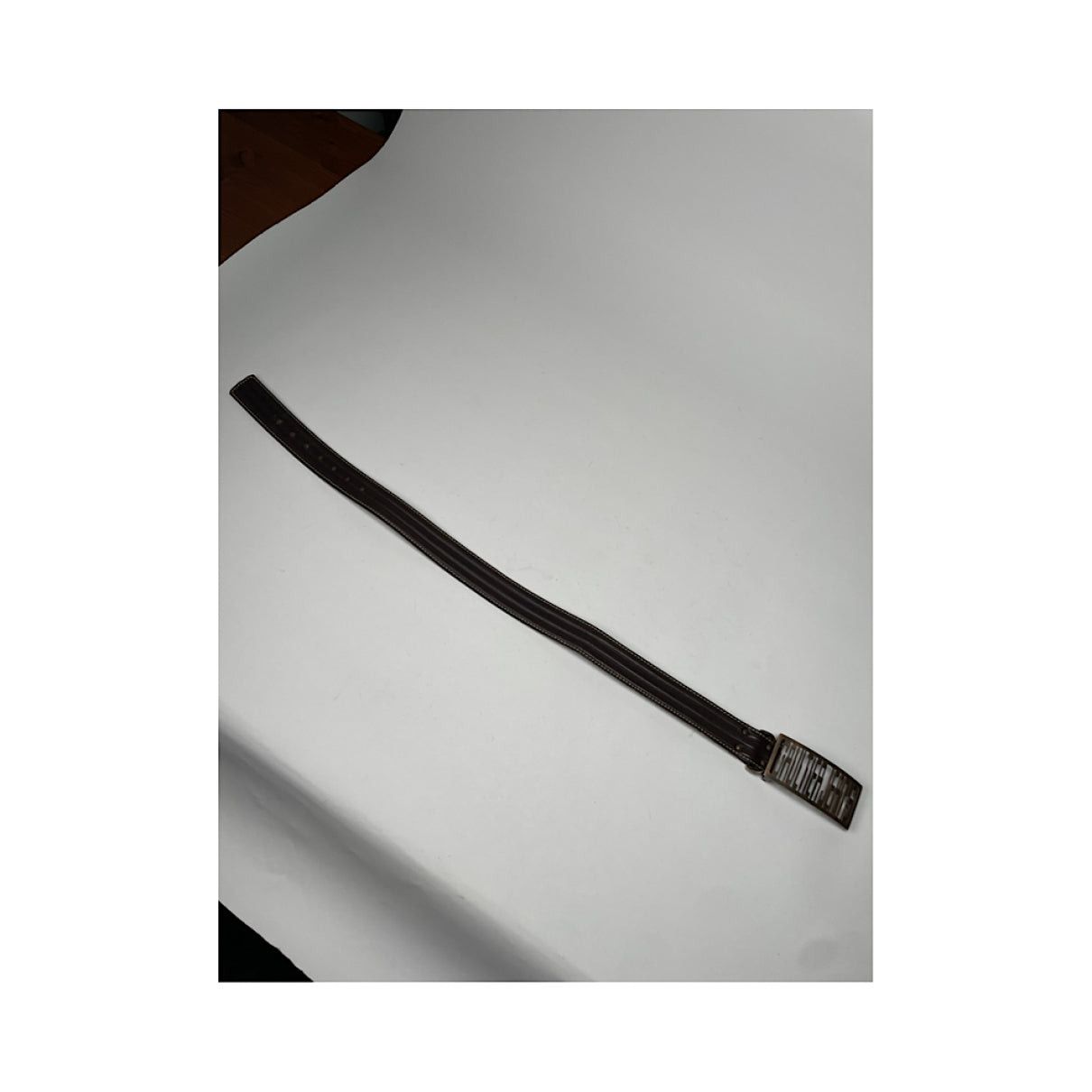 Jean Paul Gaultier Brown Leather Belt Size ONE SIZE - 5 Thumbnail