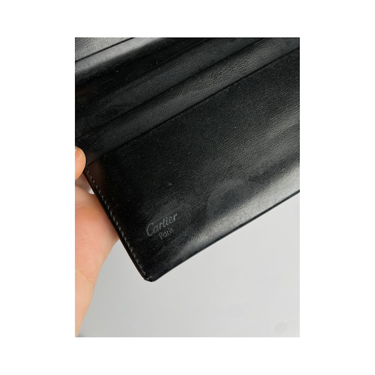 Cartier Black Leather Purse Size ONE SIZE - 3 Thumbnail