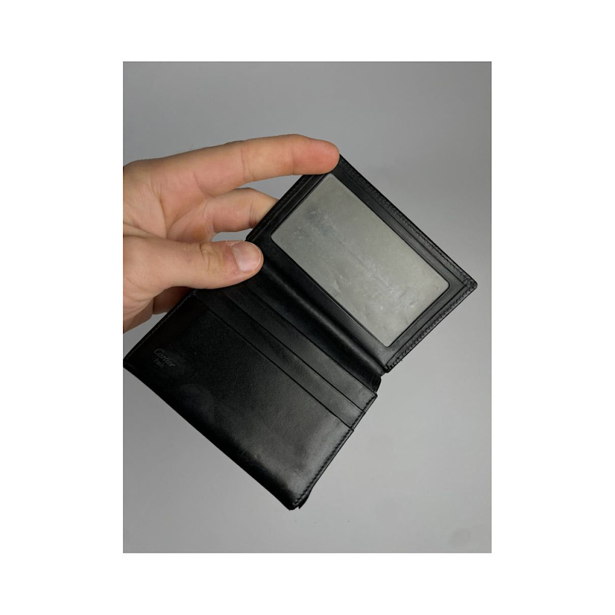Cartier Black Leather Purse Size ONE SIZE - 4 Thumbnail