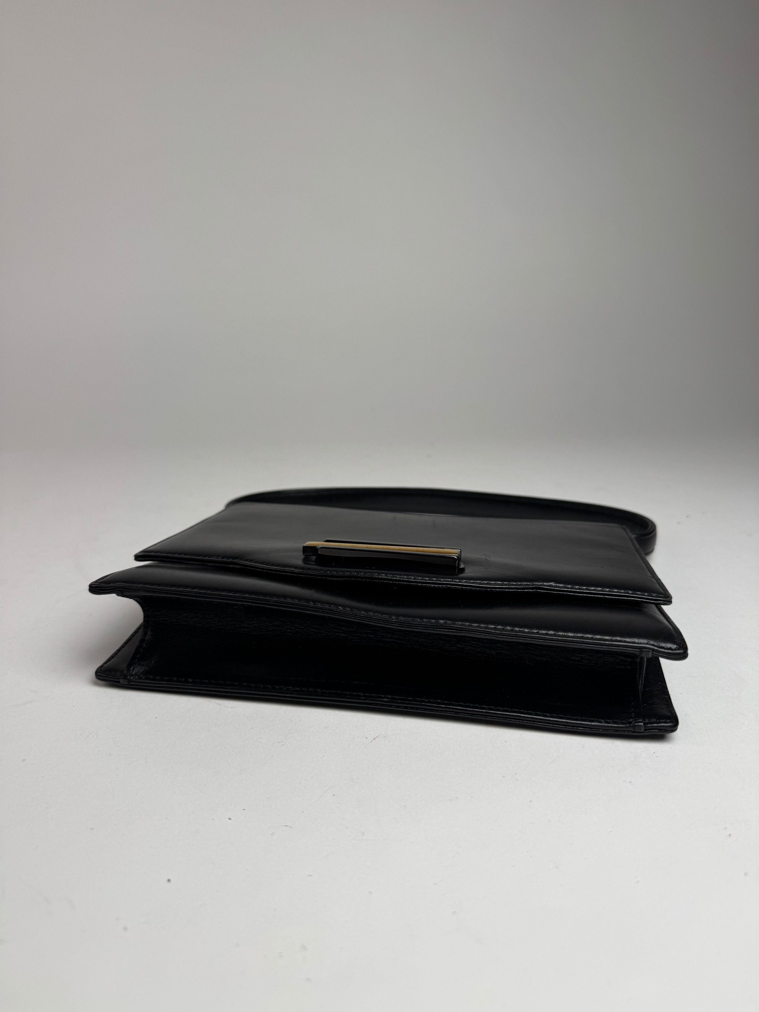 Givenchy Vintage Whip Leather Bag Black Size ONE SIZE - 7 Thumbnail