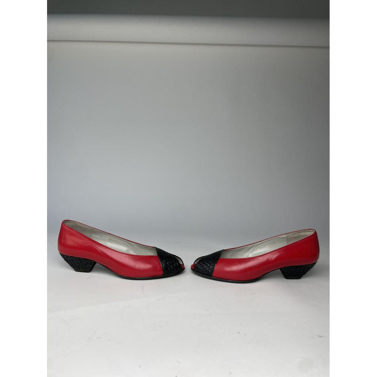 Dior Red Leather Ballet Flat Size US 6.5 / IT 36.5 - 2 Thumbnail