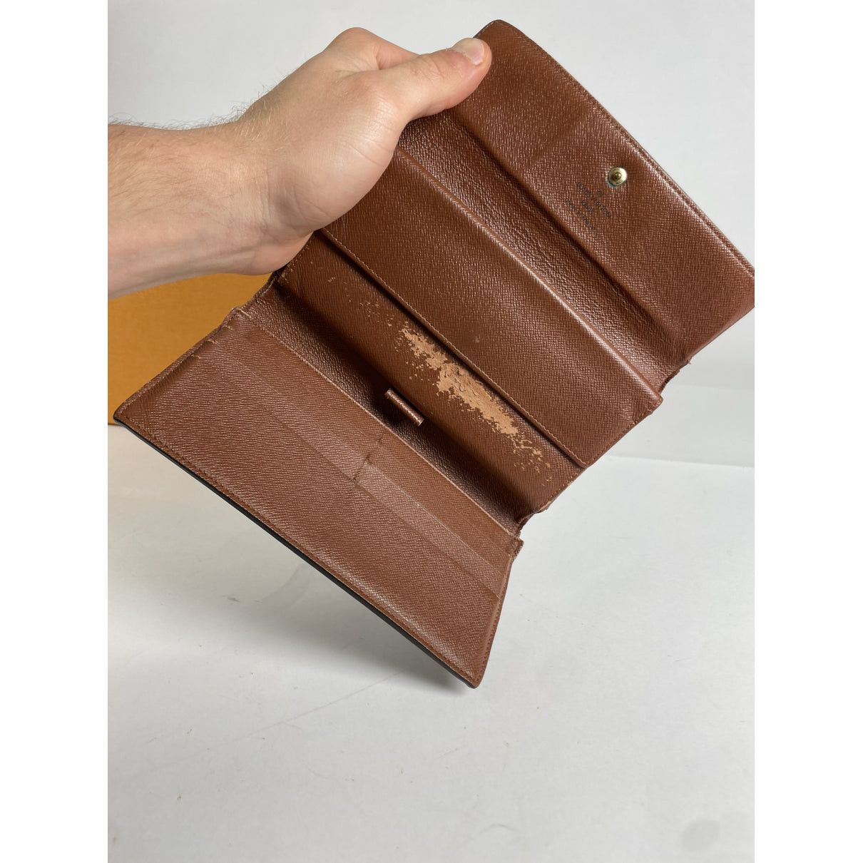 Louis Vuitton Emilie Brown Leather Wallet Size ONE SIZE - 3 Thumbnail