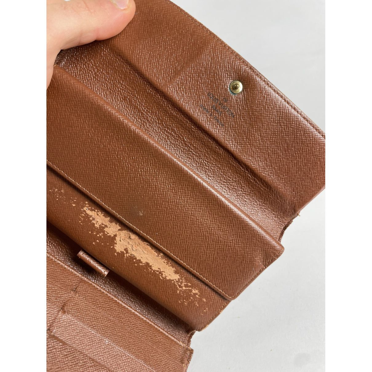 Louis Vuitton Emilie Brown Leather Wallet Size ONE SIZE - 4 Thumbnail