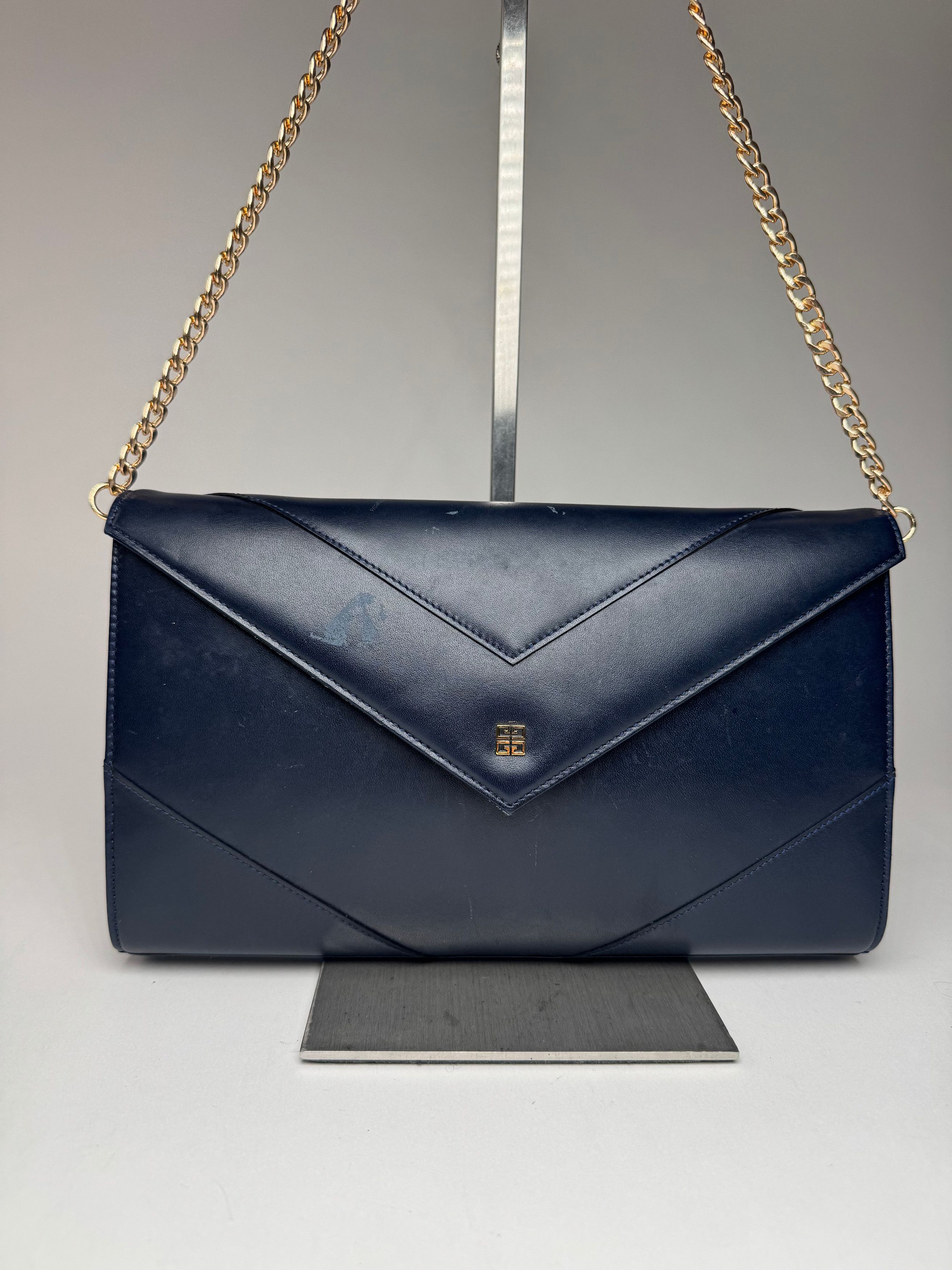 Givenchy Vintage 4G Leather Bag Navy Size ONE SIZE - 11 Thumbnail