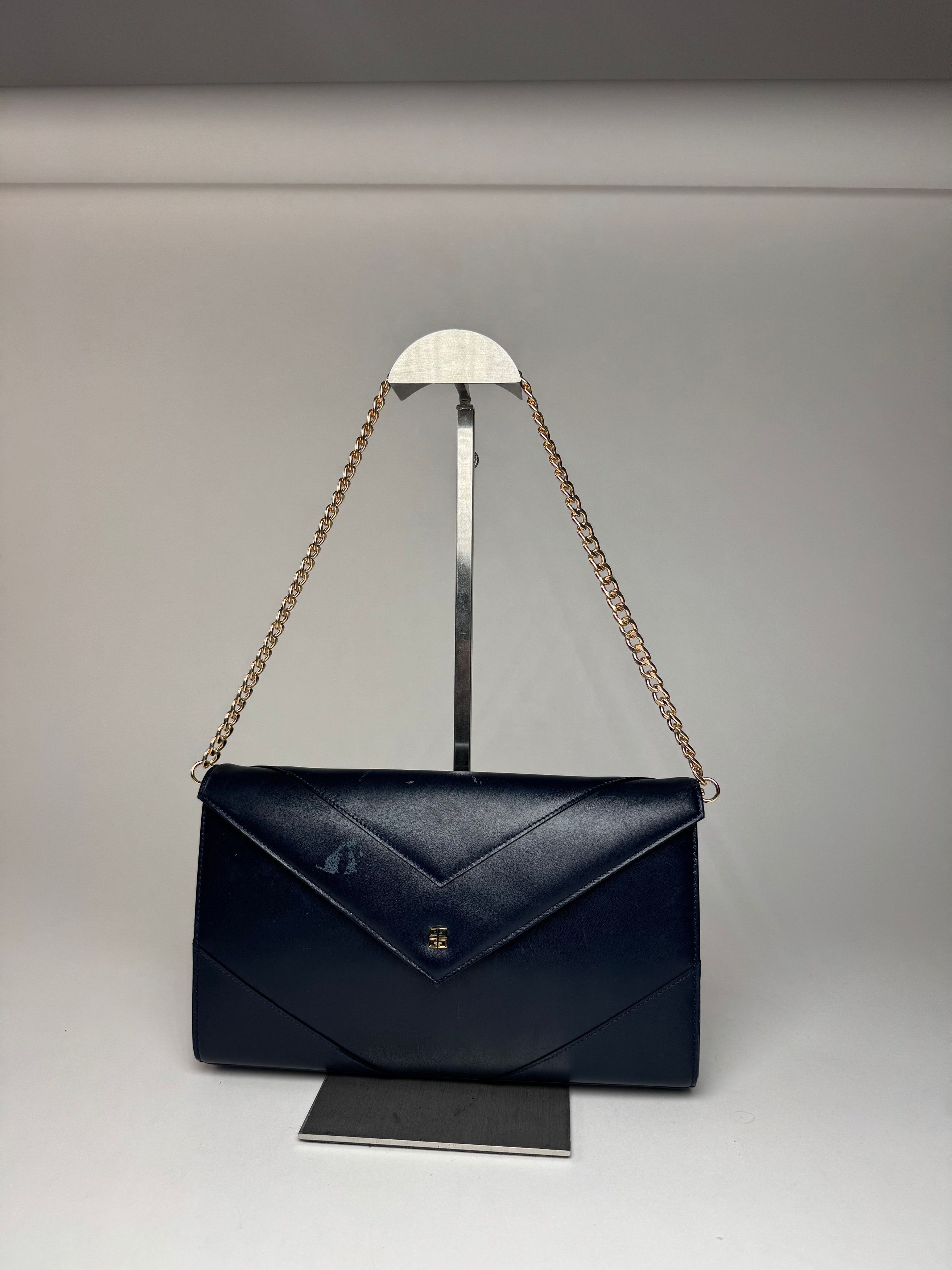 Givenchy Vintage 4G Leather Bag Navy Size ONE SIZE - 8 Thumbnail