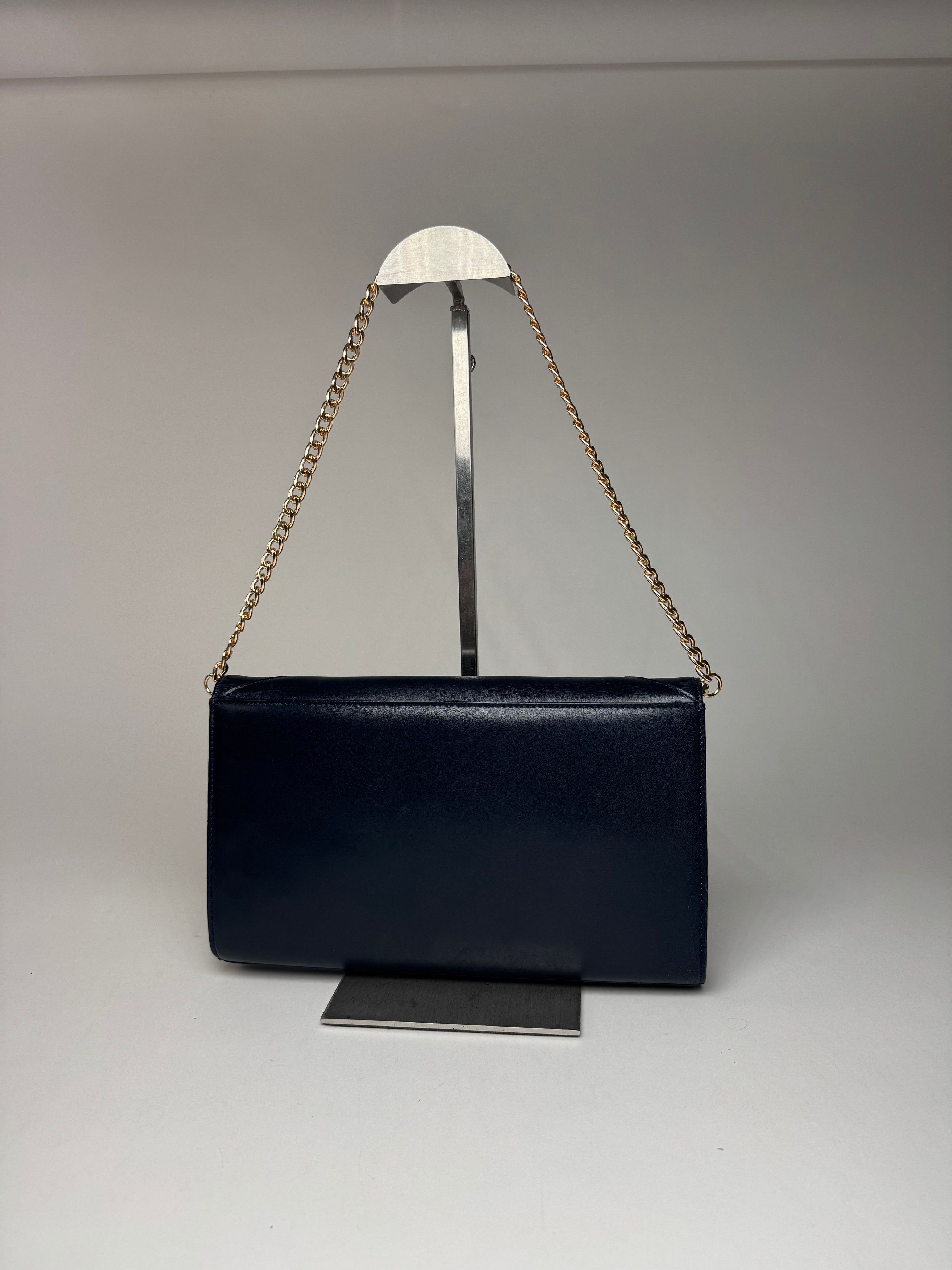 Givenchy Vintage 4G Leather Bag Navy Size ONE SIZE - 9 Thumbnail