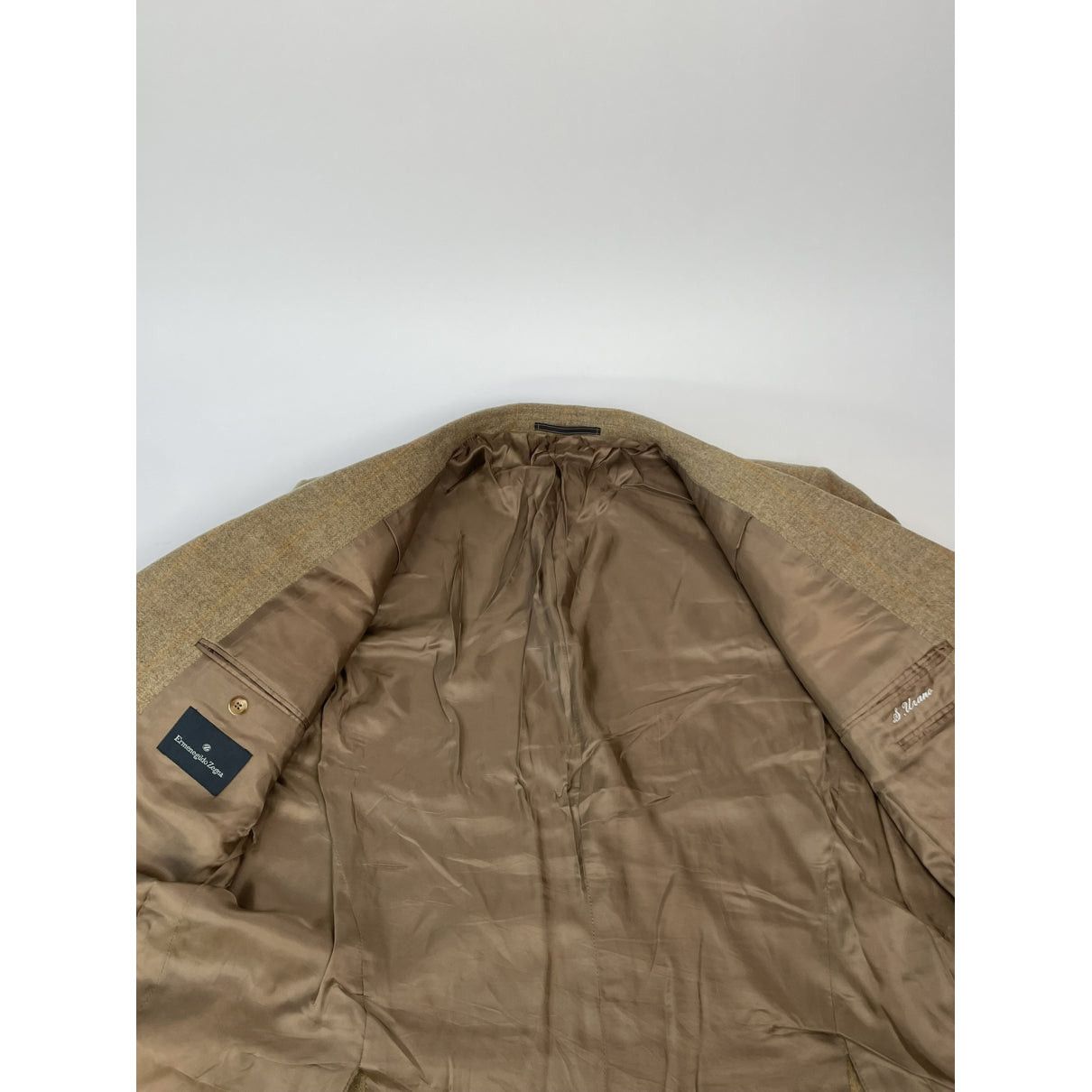 Other Zegna Brown Wool Coat Size M / US 6-8 / IT 42-44 - 4 Thumbnail