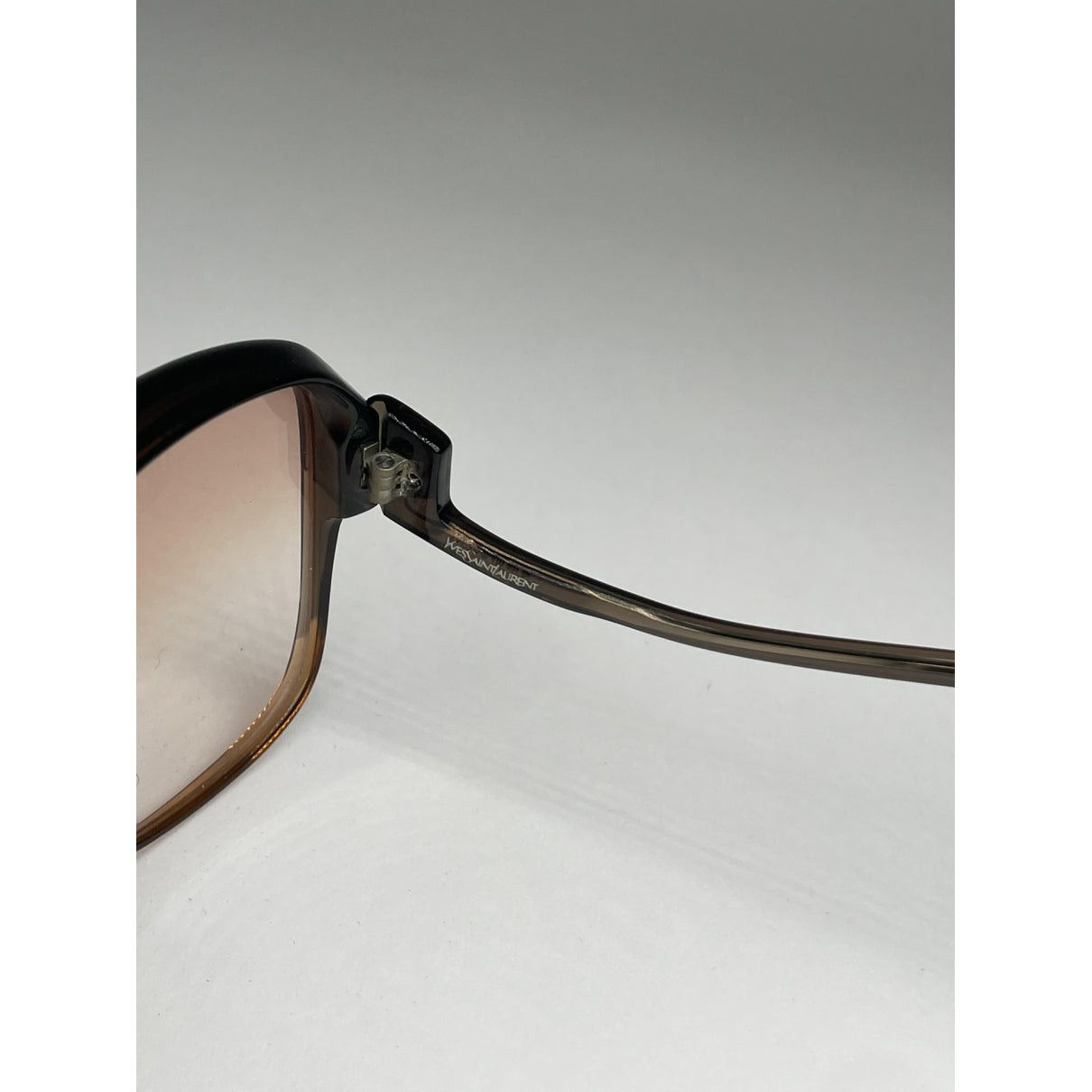Other Saint Laurent Brown Plastic Sunglasses Size ONE SIZE - 5 Thumbnail