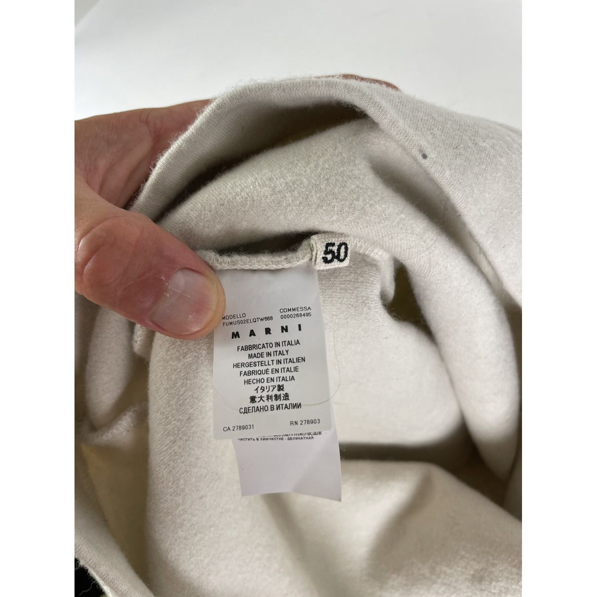 Marni Multicolour Wool Knitwear & Sweatshirt Size M / US 6-8 / IT 42-44 - 3 Thumbnail