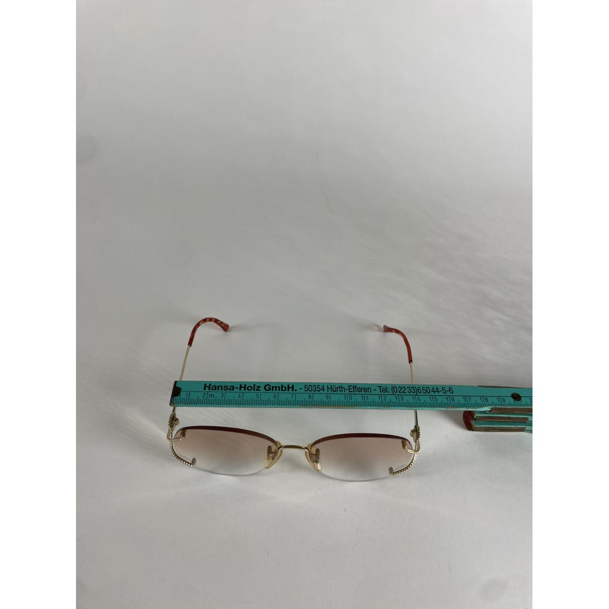 Dior Pink Metal Sunglasses Size ONE SIZE - 5 Thumbnail