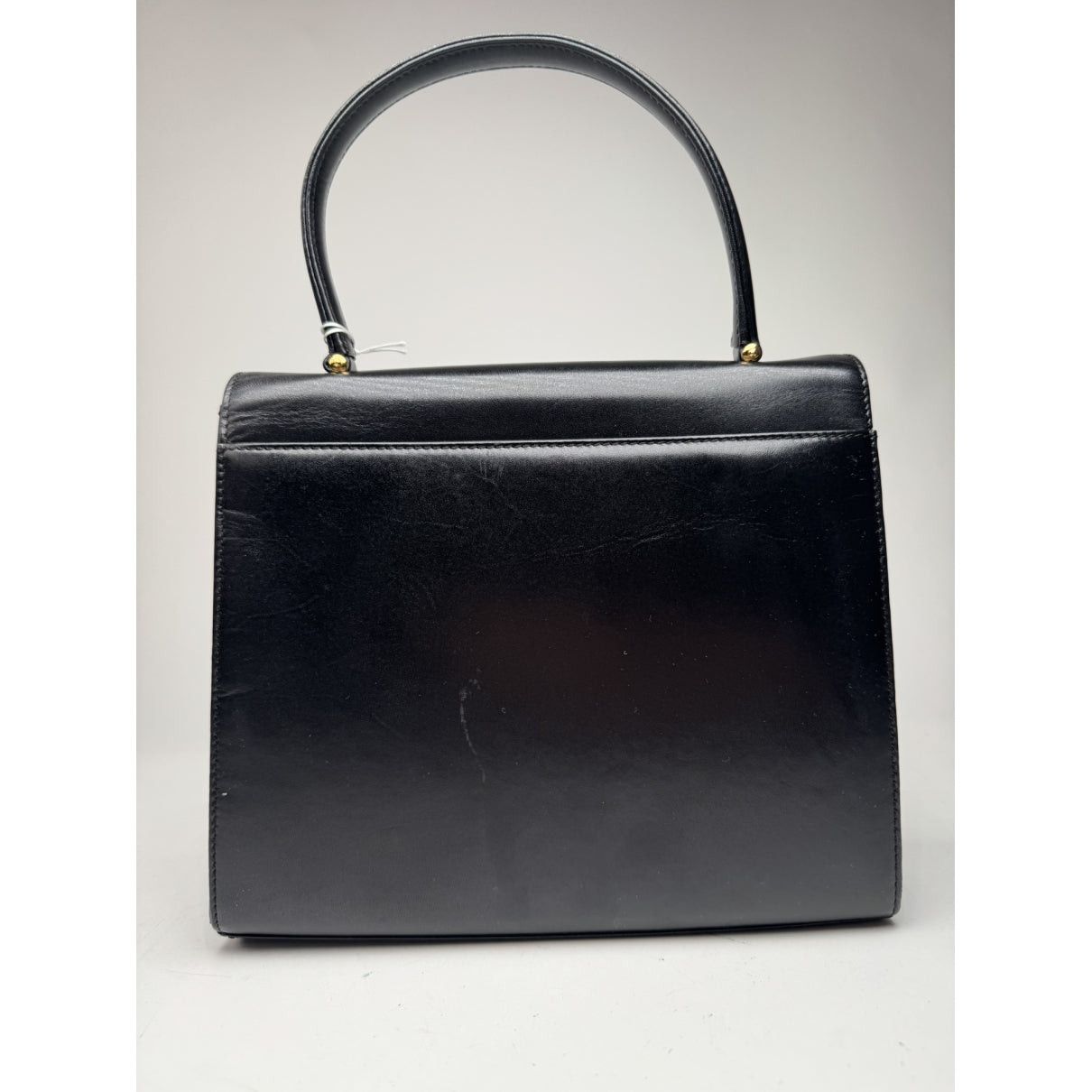 4G Black Leather Handbag
