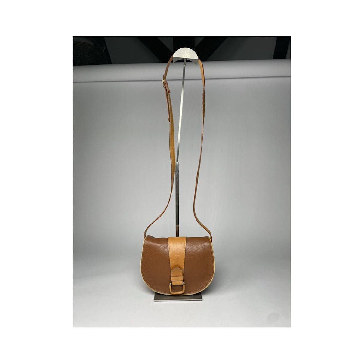 Courreges Courrèges Brown Leather Handbag Size ONE SIZE - 5 Thumbnail
