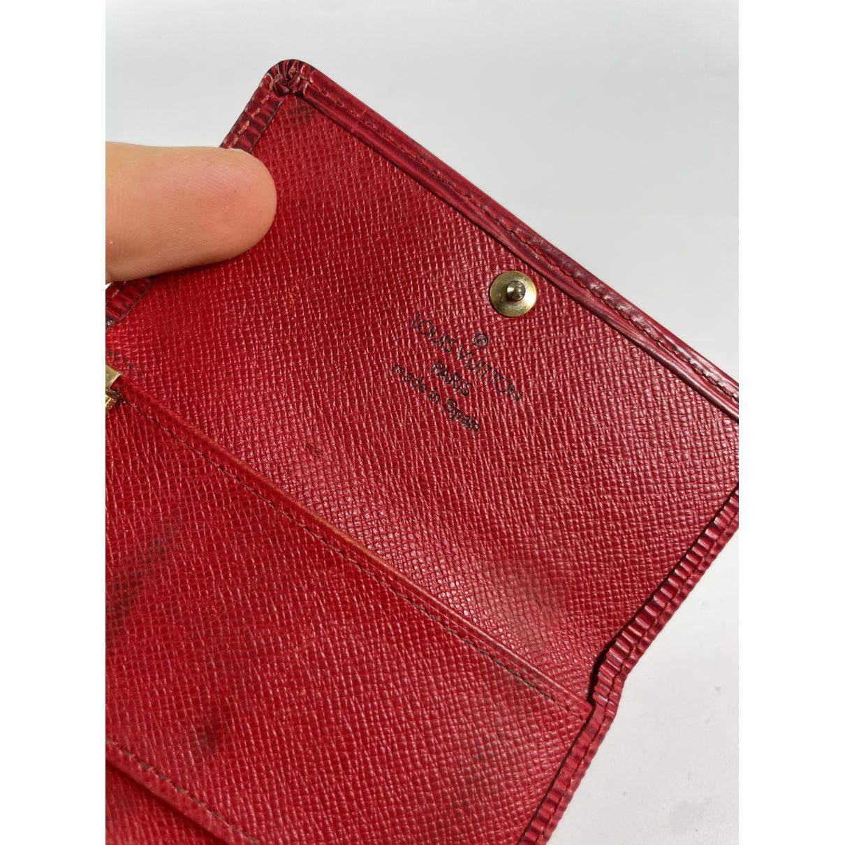Louis Vuitton Lockme Red Leather Purse Size ONE SIZE - 4 Thumbnail