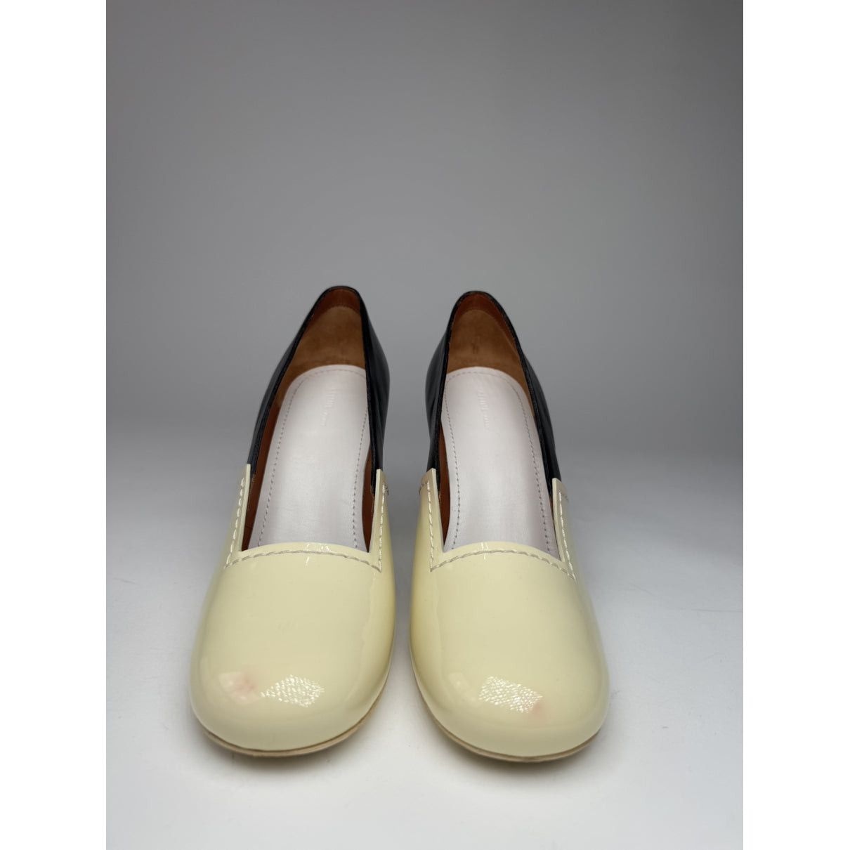 Celine Triangle Heel Black Leather Heel Size US 6.5 / IT 36.5 - 5 Thumbnail