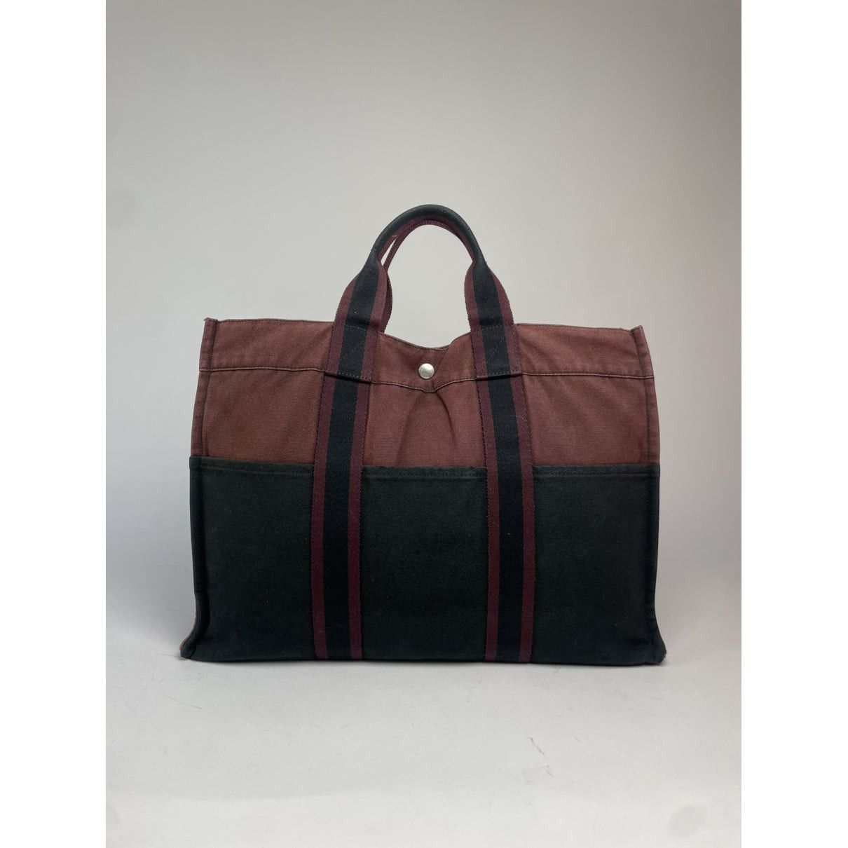 Other Hermès Black Cotton Handbag Size ONE SIZE - 4 Thumbnail