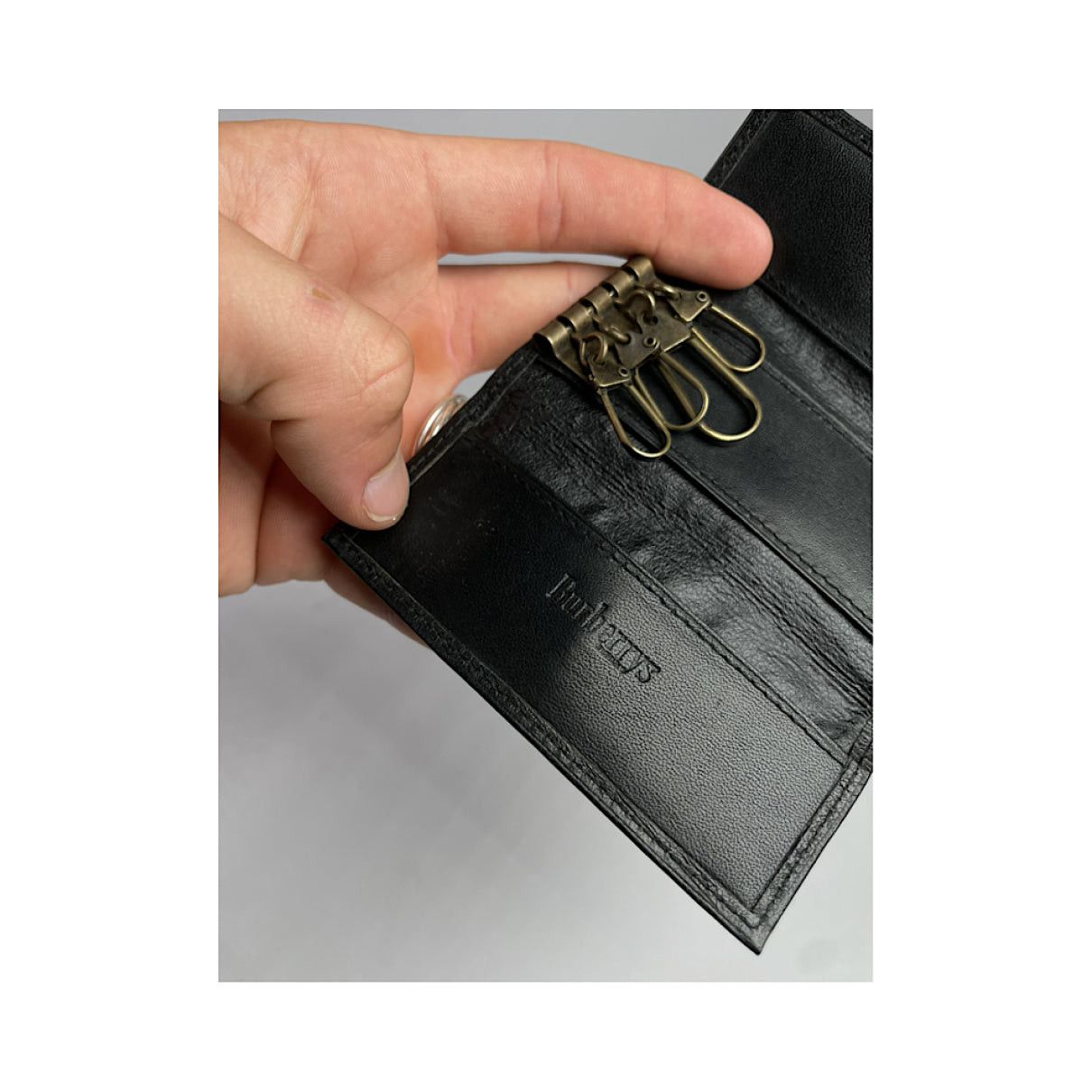 Burberry Black Leather Purse Size ONE SIZE - 5 Thumbnail