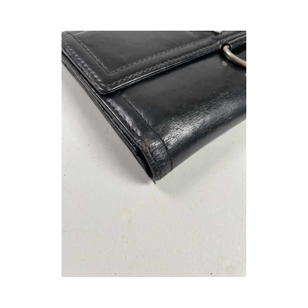 Dior Black Patent Leather Wallet Size ONE SIZE - 2 Thumbnail