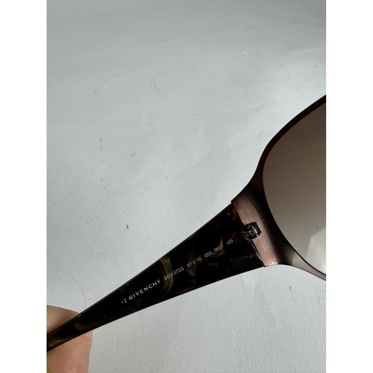 Givenchy Black Metal Sunglasses Size ONE SIZE - 4 Thumbnail