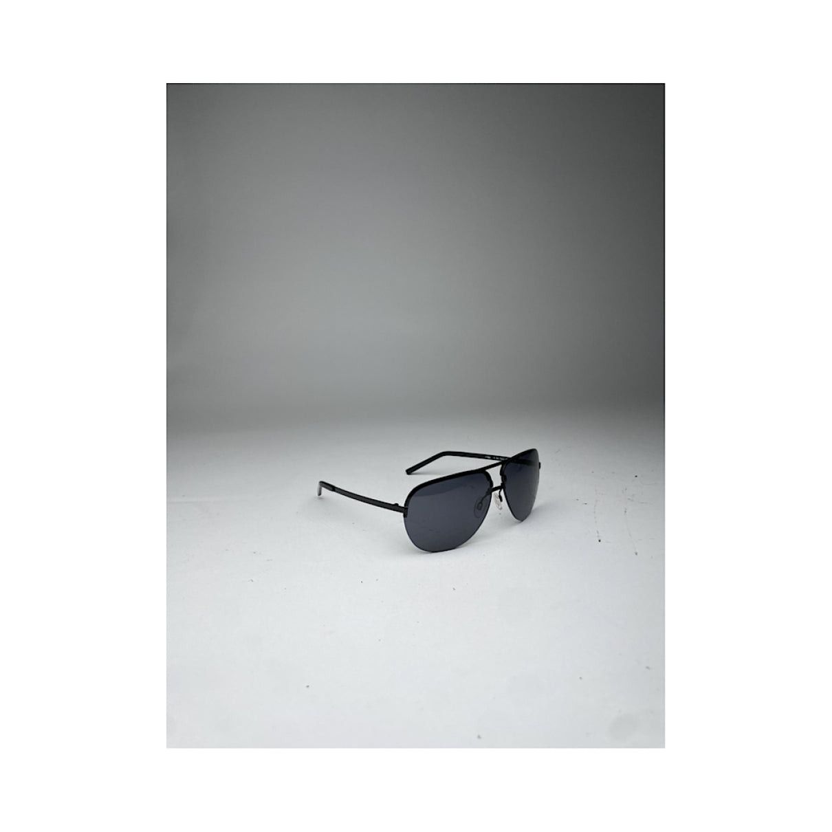 Black Metal Sunglasses