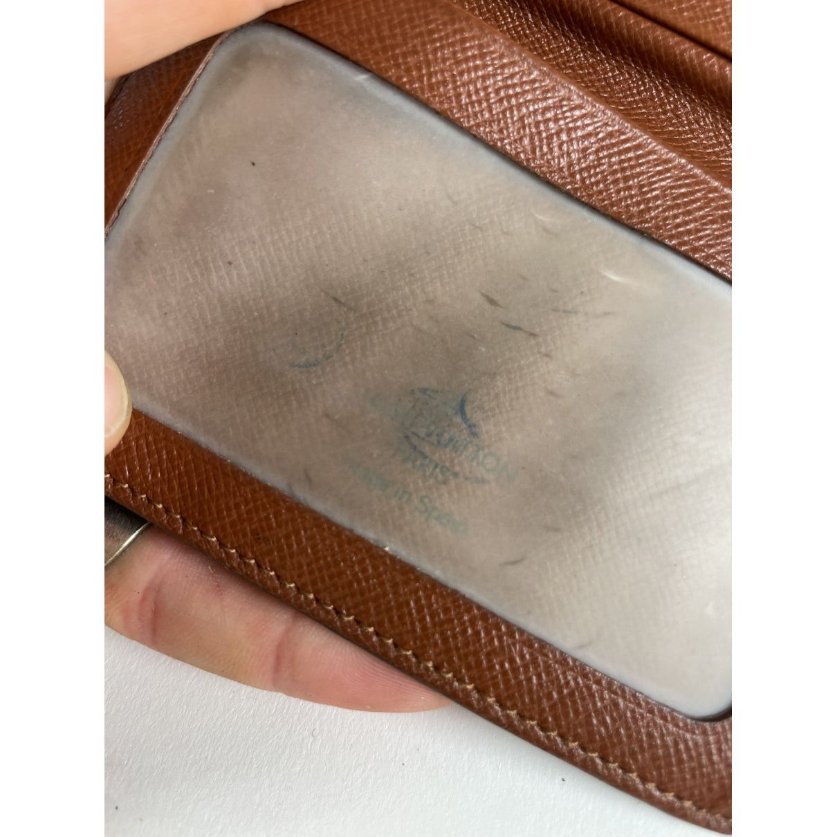 Louis Vuitton Brown Leather Purse Size ONE SIZE - 5 Thumbnail
