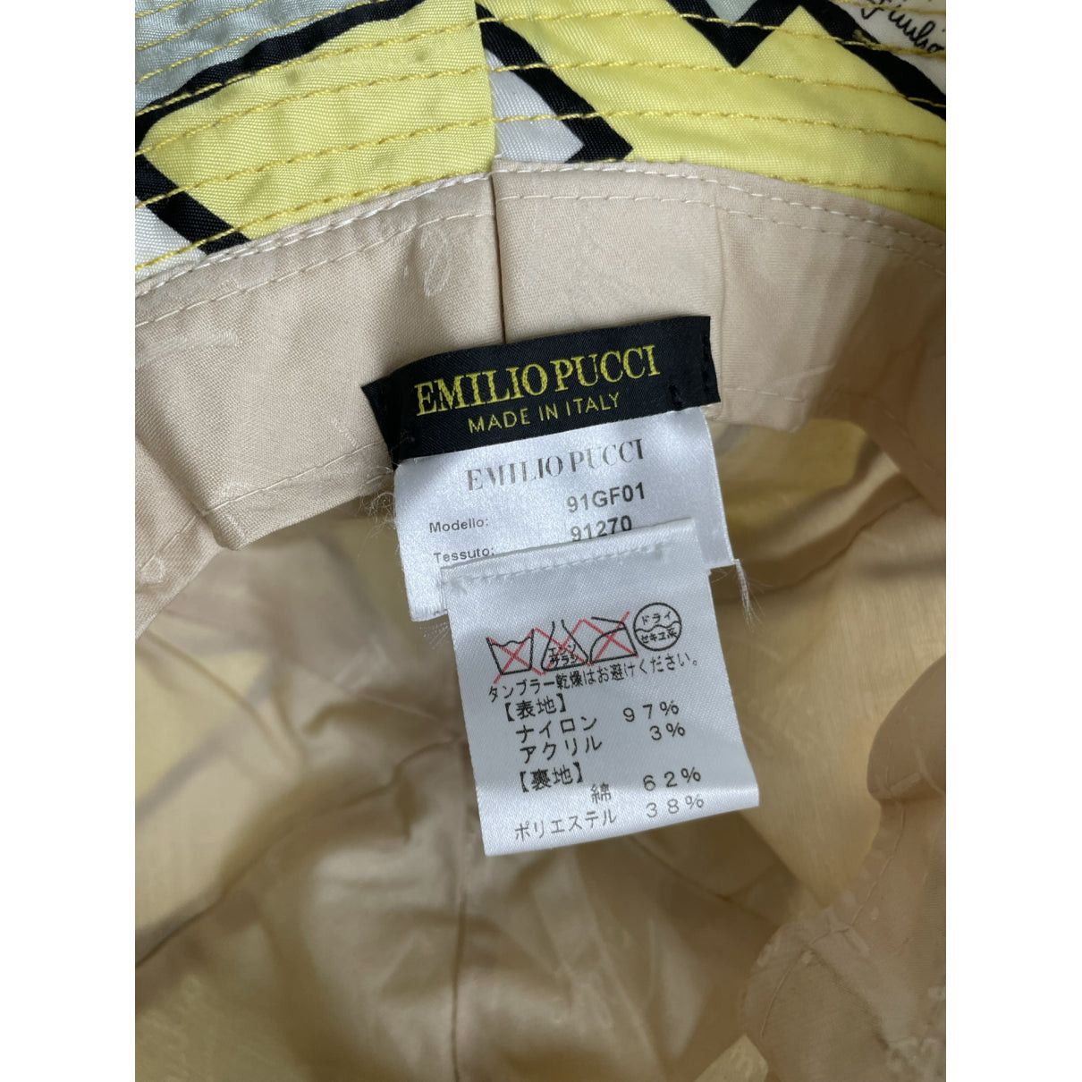 Emilio Pucci Multicolour Cotton Hat Size ONE SIZE - 3 Thumbnail