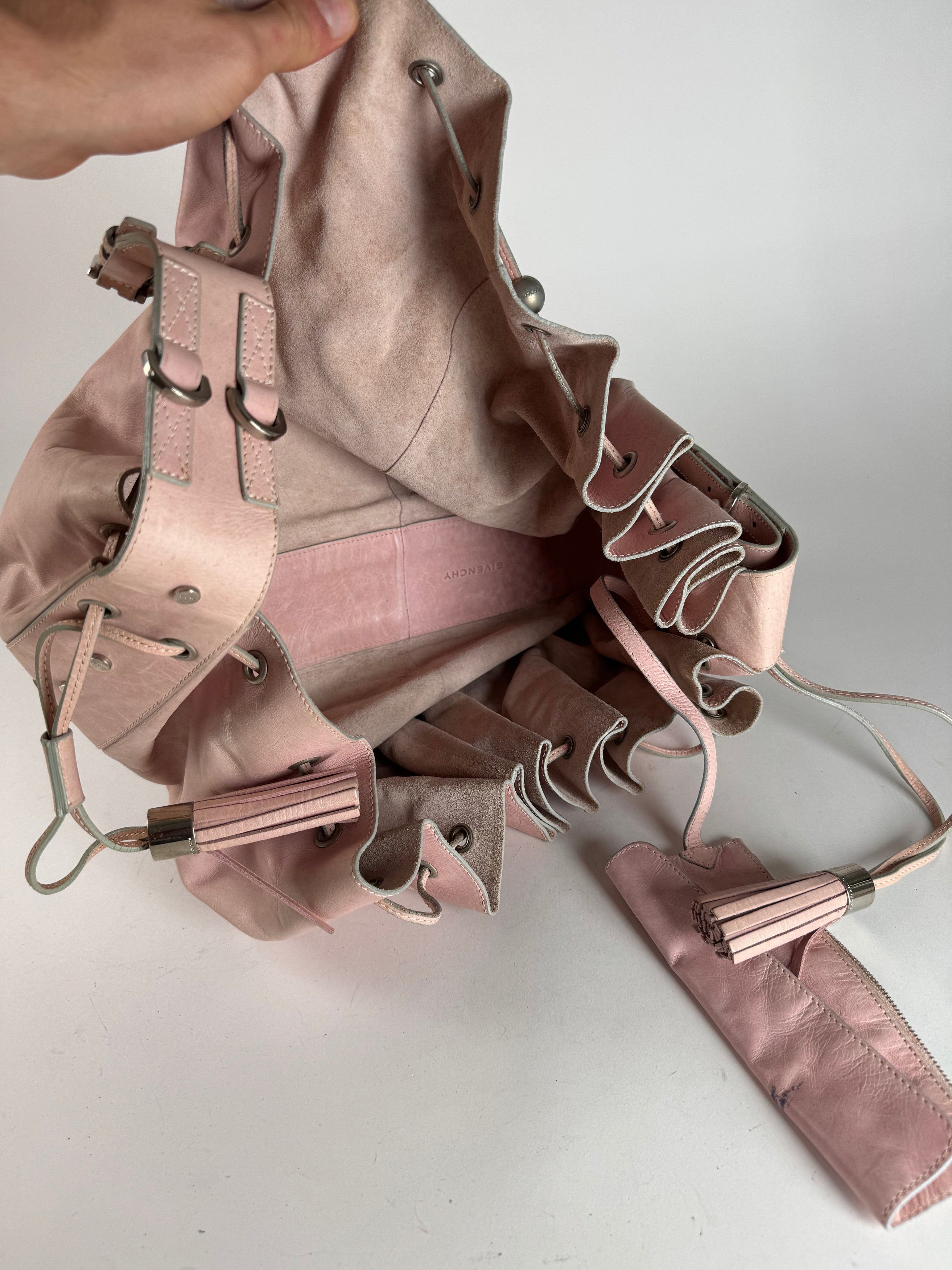 Givenchy Vintage Leather Bag Pink Size ONE SIZE - 13 Thumbnail