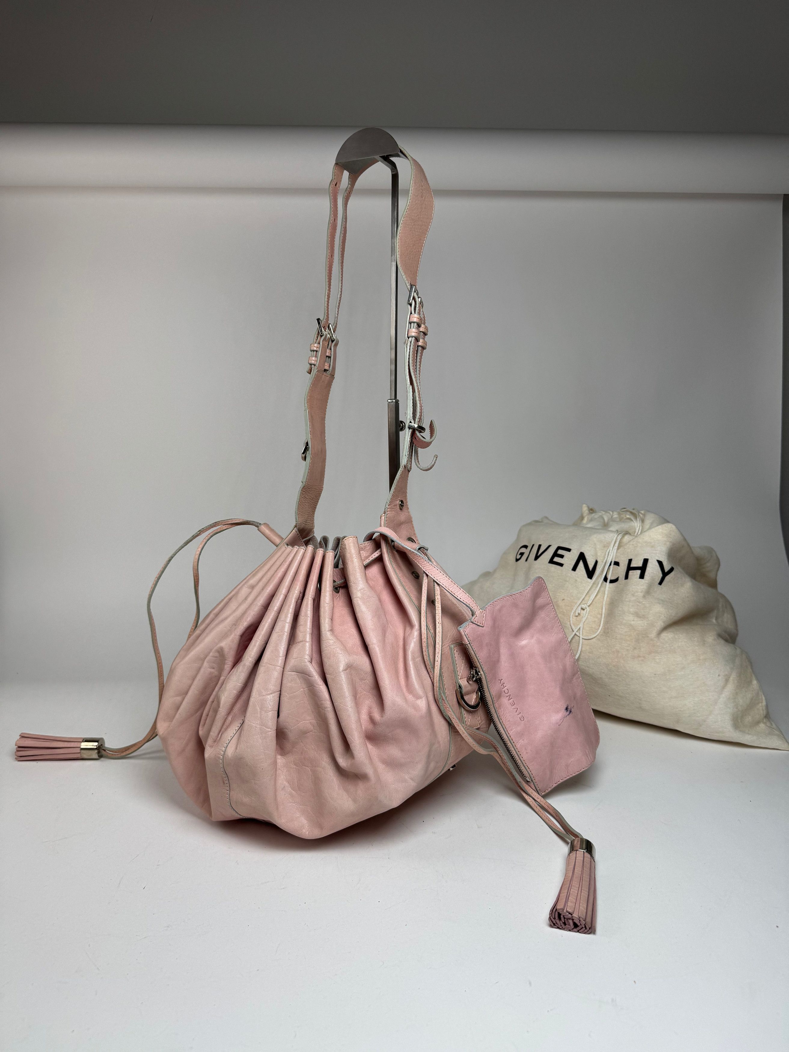 Givenchy Vintage Leather Bag Pink Size ONE SIZE - 14 Thumbnail
