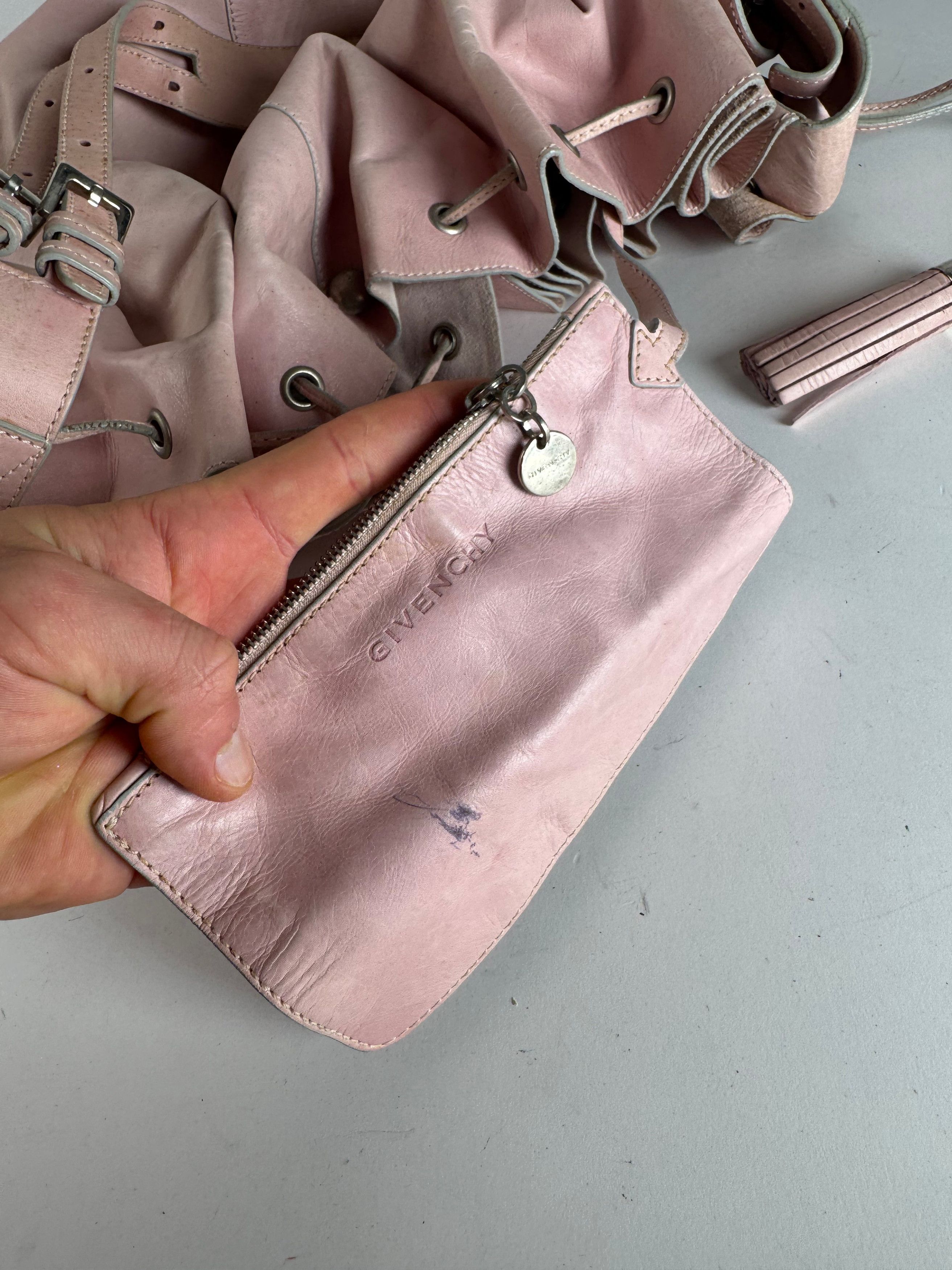Givenchy Vintage Leather Bag Pink Size ONE SIZE - 12 Thumbnail