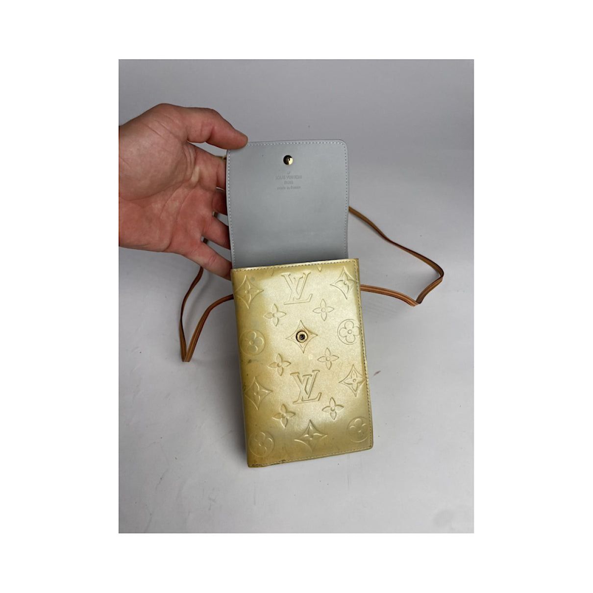Louis Vuitton Yellow Leather Bag Size ONE SIZE - 3 Thumbnail