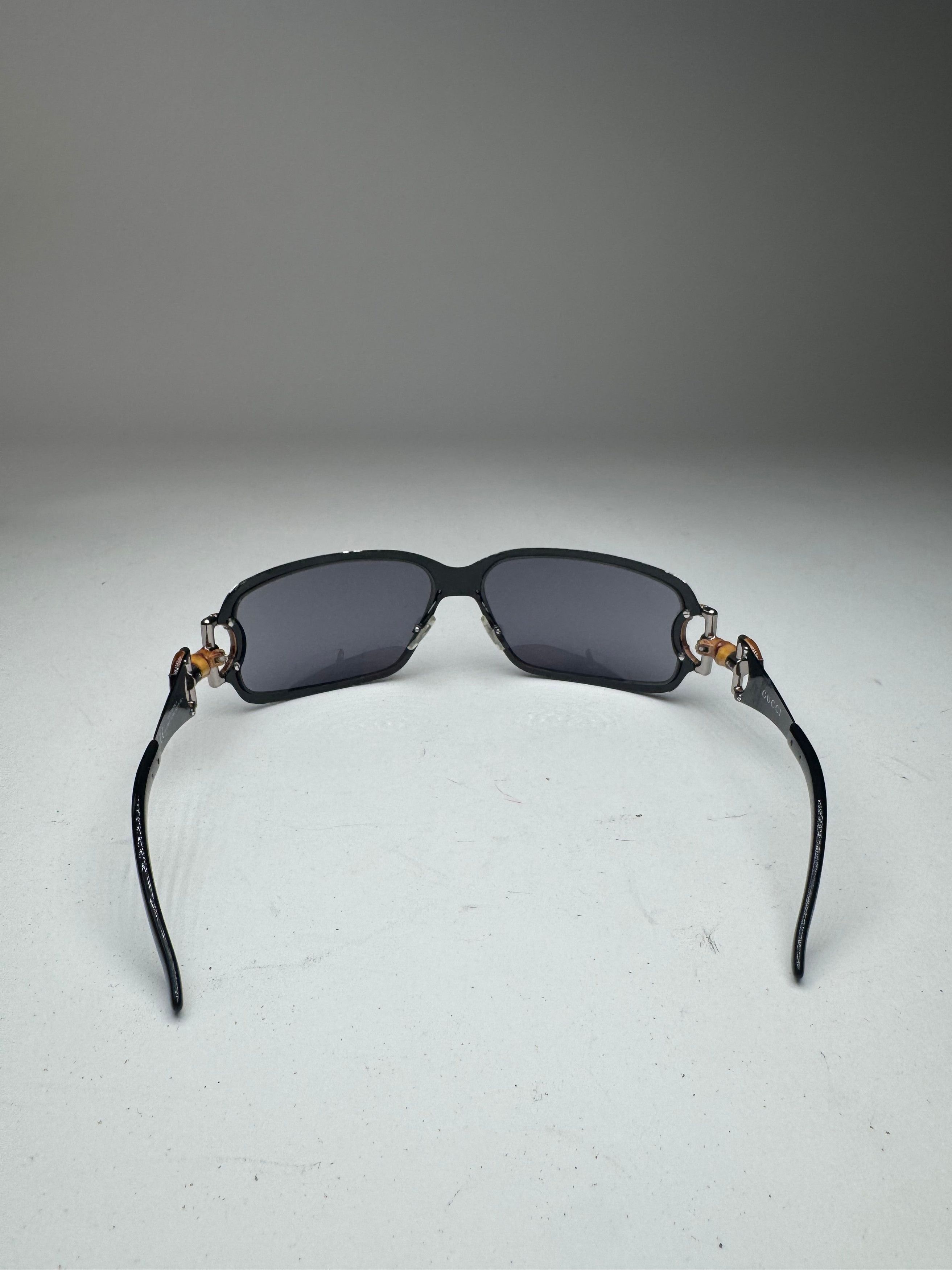 Gucci Vintage Bamboo Sunglasses Size ONE SIZE - 3 Thumbnail