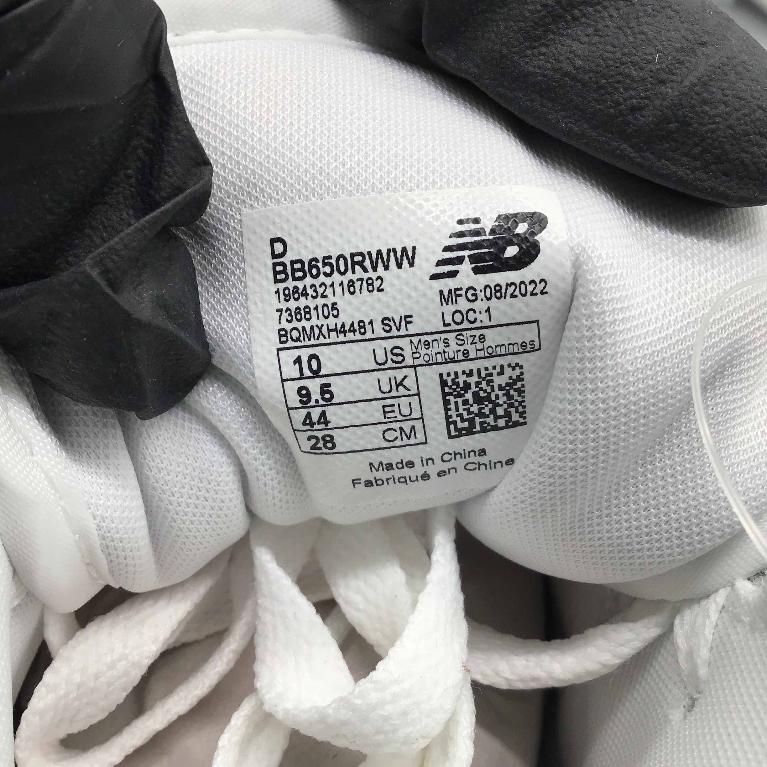 New Balance 650R White