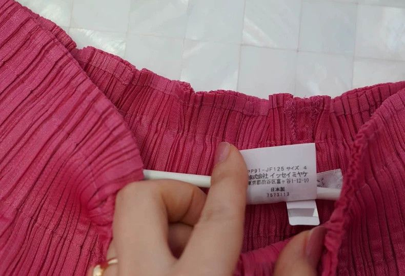 Issey Miyake Issey Miyake PP Pleated Long Skirt - dmc Size US 30 / EU 46 - 7 Thumbnail