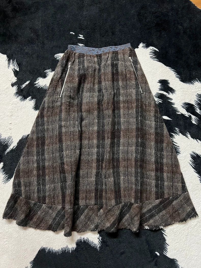 Comme des Garcons Comme des Garcons Plaid A-Line Skirt - dmc Size US 30 / EU 46 - 2 Thumbnail