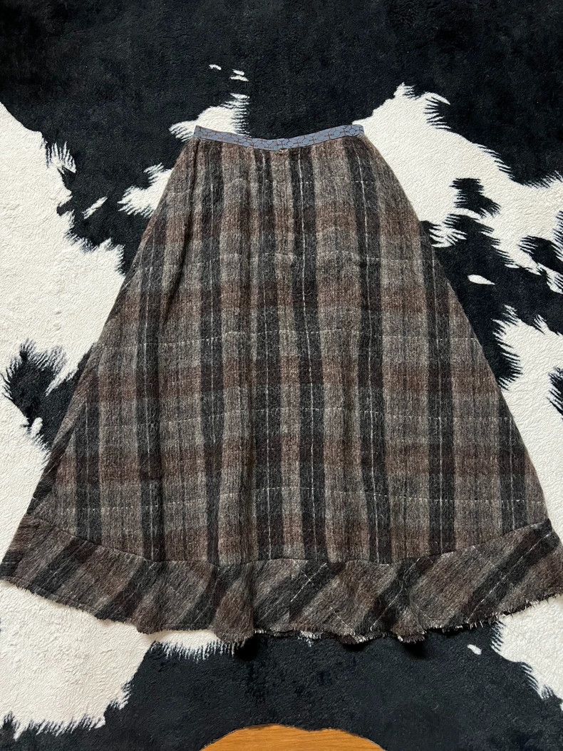 Comme des Garcons Comme des Garcons Plaid A-Line Skirt - dmc Size US 30 / EU 46 - 6 Thumbnail