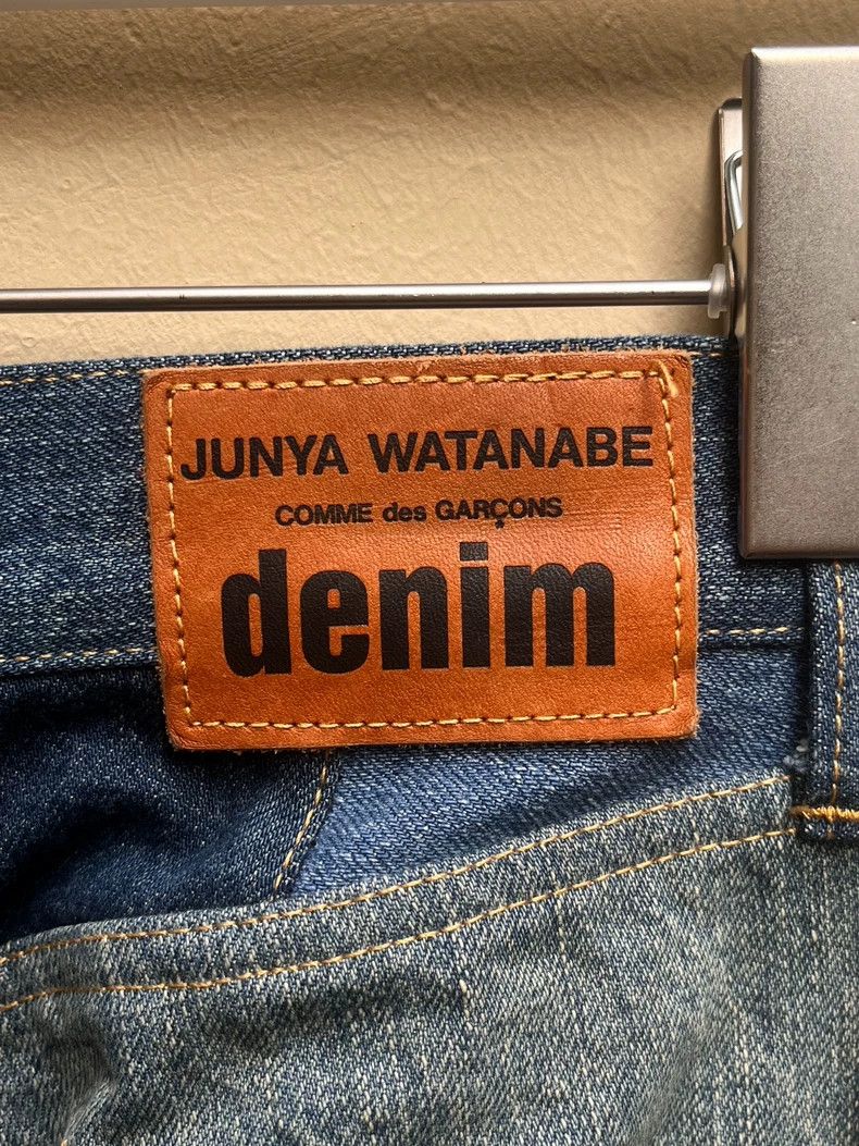 Junya Watanabe Junya Watanabe Denim Patchwork Skirt - dmc Size US 30 / EU 46 - 5 Thumbnail