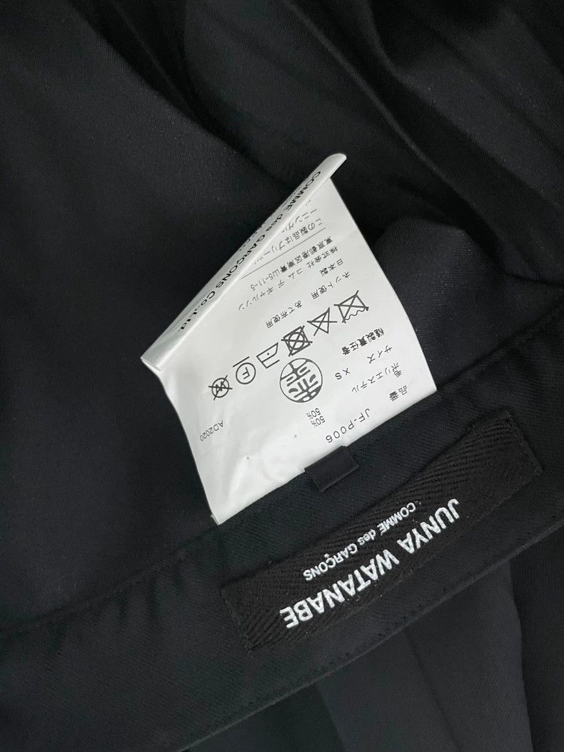Junya Watanabe CDG Junya Black Pleated Skirt Pants - dmc Size US 30 / EU 46 - 7 Thumbnail