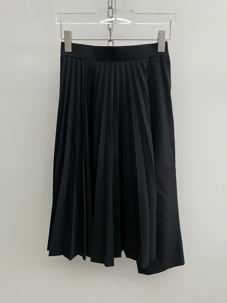 Junya Watanabe CDG Junya Black Pleated Skirt Pants - dmc Size US 30 / EU 46 - 3 Thumbnail