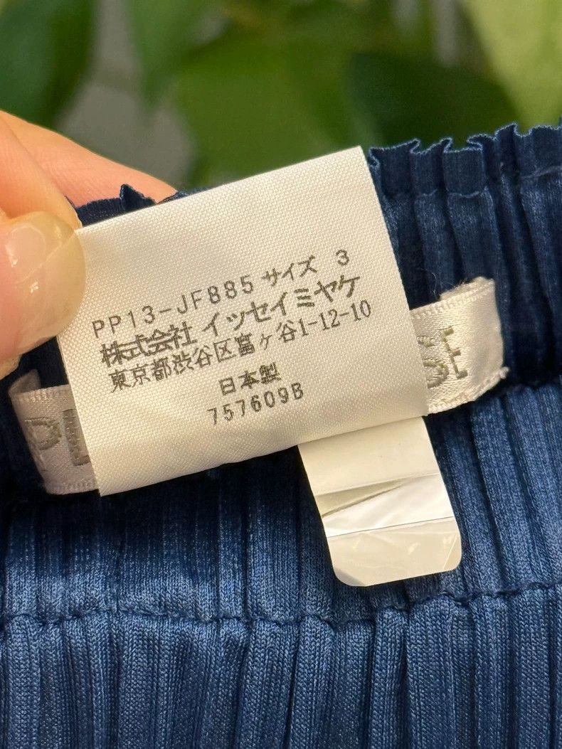 Issey Miyake Issey Miyake PP Blue Straight Pants - dmc Size US 30 / EU 46 - 4 Thumbnail