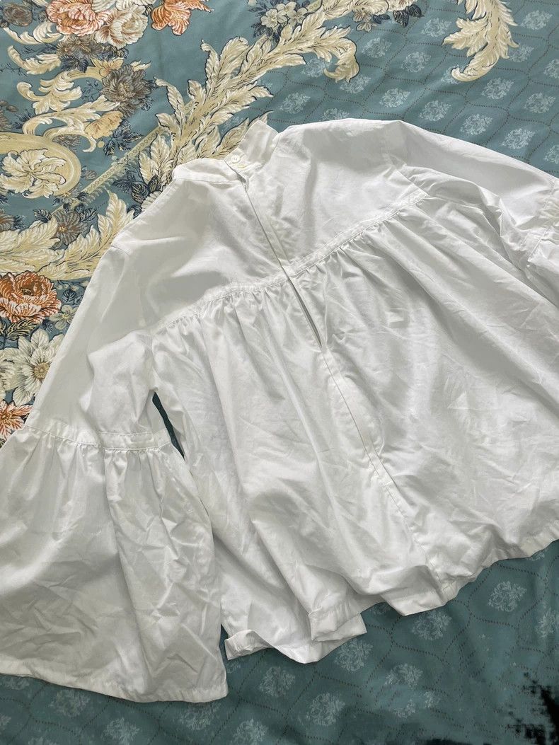 Comme des Garcons CDG Noir Kei Ninomiya Ruffled Blouse - dmc Size US M / EU 48-50 / 2 - 4 Thumbnail